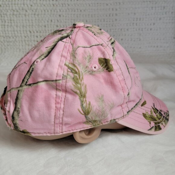 Outdoor Cap Duck Dynasty Ladies Fit Pink Camo Hat baseball embroidered TV fandom - Picture 4 of 8